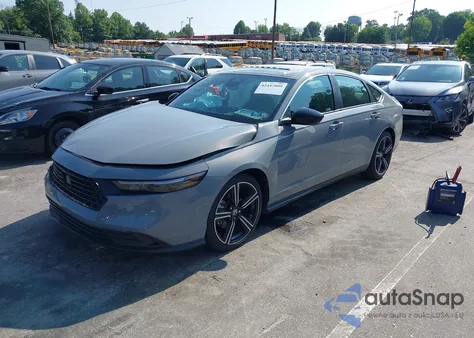 2024 Honda Accord Hybrid Sport из США, поврежденный, VIN 1HGCY2F58RA072772